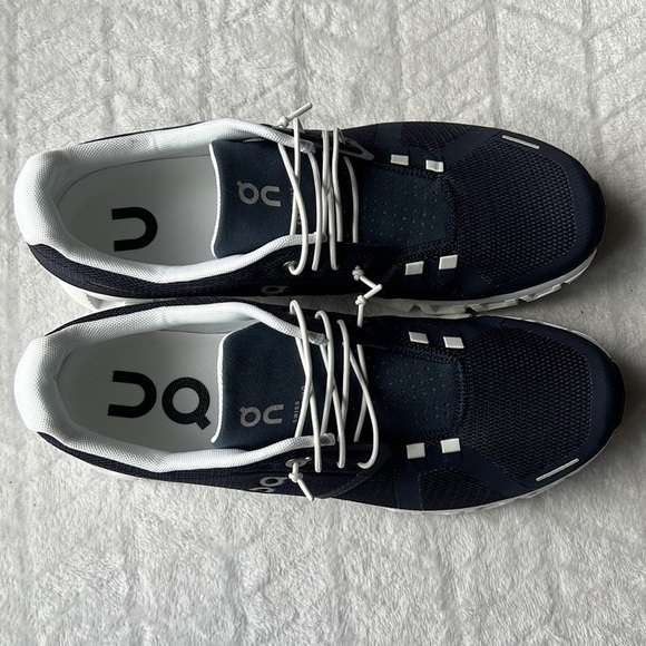 Men’s On Running Cloud Sneakers - Navy. - Picture 7 of 16